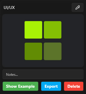 UI UX ColorPalette